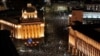 Crowds fill the square in front of Bulgaria's parliament building in Sofia on December 1.<br><br>Tens of thousands of people took to the streets in Sofia, while separate protests were held in at least a dozen other cities throughout the country. The unrest broke out over a draft 2026 budget that raises taxes and social-security payments, angering many citizens who view the government as corrupt.