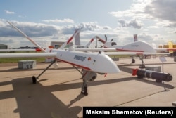 Российский разведывательно-ударный беспилотник «Орион», архивное фото