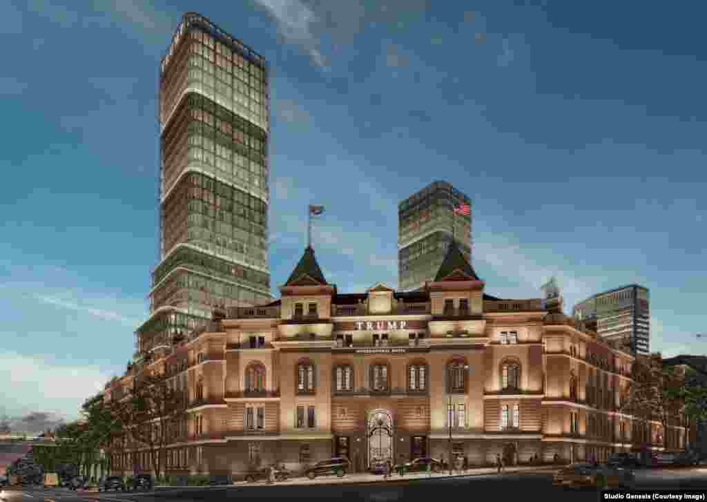 The project will include a luxury hotel and residences, as well as a museum and memorial to those killed in the NATO bombings.